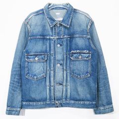 SEQUEL シークエル × Fragment Design フラグメント デザイン DENIM JACKET ウォッシュ加工 デニム ジャケット インディゴ アウター Gジャン