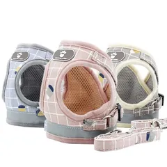 新品 犬 猫 犬用 ハーネス 脱げない リード 胴輪 ウェアハーネス 便利