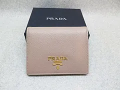 PRADA プラダ サフィアーノ コンパクトウォレット 2つ折り財布