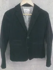 ◇ GREENGATE green label relaxing UNITED ARROWS コーデュロイ 長袖 ジャケット サイズM ブラック系 メンズ  【1002800893898】