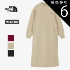 種類6：K/M ザ・ノース・フェイス ワンピース レディース THE NORTH FACE NTW82436 BETTER TERRY ONEPC ベターテリーワンピース 裏起毛 ロングワンピース スウェット  ノースフェイス (240821)