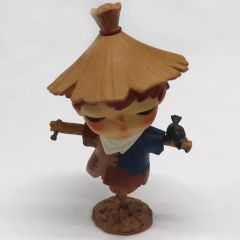 ★ スナフキン フィギュア ムーミン仲間 アンティーク レトロ 置物 1990 ☆ スナフキン フィギュア ムーミン仲間 アンティーク レトロ 置物