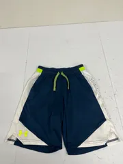 送料無料★UNDER ARMOUR アンダーアーマー★ジャージ　ハーフパンツ★キッズ　子供　ジュニア　YMD ヒートギア　150 ネイビー　 #70710sss