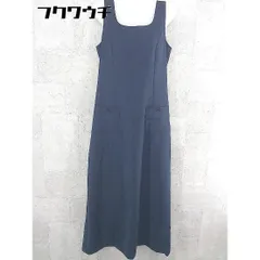 ◇ Laura Ashley ローラ アシュレイ ノースリーブ ロング ワンピース サイズ11 ネイビー レディース 【中古】 【1002798453593】