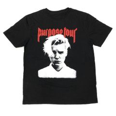ジャスティンビーバー Justin Bieber プリント 半袖 Tシャツ サイズ：XL ブラック 【新品】