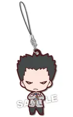 【中古】キーホルダー・マスコット(キャラクター) 鷲尾辰生 「にとたん ハイキュー!! 制服 梟谷学園高校 ラバーマスコット」