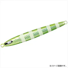 ダイワ メタルジグ 鏡牙ジグ セミロング200g PHライムゼブラのサムネイル