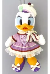 【中古】ぬいぐるみ デイジー・ダック ぬいぐるみバッジ 「ヴァネロペのスウィーツ・ポップ・ワールド」 東京ディズニーリゾート限定