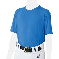 ゼット(ZETT) 野球 アンダーシャツ クルーネック 半袖 ライトフィットタイプ オーシャンブルー(2301) 130cm BO1810J 少年野球