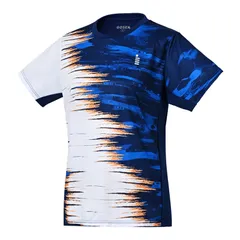 GOSEN(ゴーセン) レディース ゲームシャツ テニス・バドミントン アパレル(レディース) (T2511)、(17)ネイビー