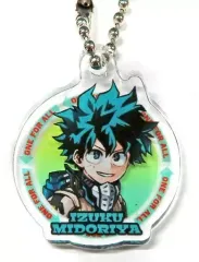 【中古】雑貨 [単品] 緑谷出久 特製アクリルチャーム 「僕のヒーローアカデミア展 DRAWING SMASH オールマイトの“かみのけ”グミ すっぱいレモン風味」 同梱品