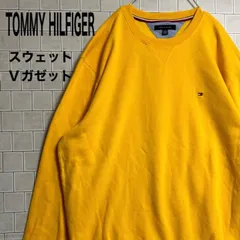 スウェット TOMMY HILFIGER　トミーヒルフィガー　トレーナー　Vガゼット 裏起毛裏 ヴィンテージ