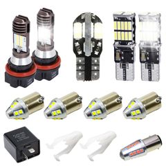 HS5 LED ヘッドライト ポジションライト ナンバー灯 テールライト ウインカー ウインカーリレー クリップ 13個 セット