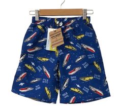 【新品未使用】男の子 120cm 水着 キッズ サーフパンツ 新幹線 子供用 プール 海水浴 スイミング 男の子 ウェア