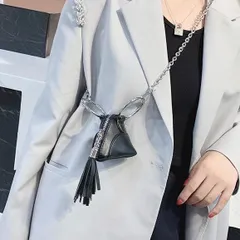 ショルダーバッグ　ミニバッグ　ポーチ　小物入れ　黒