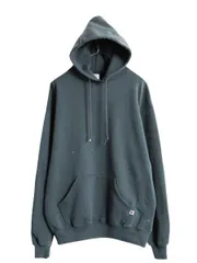 【お得なクーポン配布中!】 90s ラッセル 無地 スウェット フード パーカー メンズ レディース L / 古着 90年代 オールド プルオーバー トレーナー RUSSELL フーディ