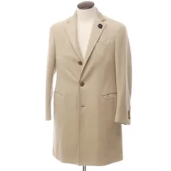 【中古】ラルディーニ LARDINI カシミヤ チェスターフィールドコート ベージュ【サイズ48】【メンズ】のサムネイル