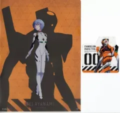 【中古】クリアファイル 綾波レイ/エヴァンゲリオン零号機 A4クリアファイル・ステッカーセット 「一番くじ エヴァンゲリオン～Mark.06、降臨!～」 I賞