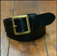 【訳あり特価】栃木レザー ベルト 40ミリ幅 ベルト 本革 メンズ レディース 牛革 ギャリソン バックル Belt ギフト レザー 手縫い ヌメ革 おしゃれ 日本製 送料無料