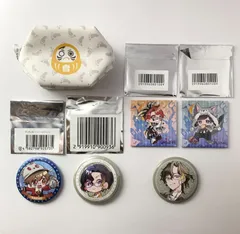 【まとめ売り】 高田村 さかな Is くどう丸 サントス HYBRID SENSE 缶バッジ マグネット だるまキャラメルポーチ 6点セット