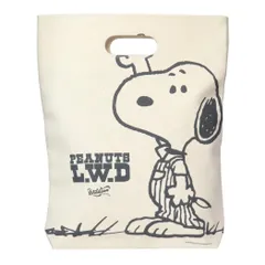 【メール便】スヌーピー トートバッグ ウイズミートートバッグ オーバーオール ピーナッツ ラナエンタテイメント株式会社 手提げかばん キャラクター グッズ 