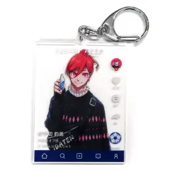 【中古】雑貨 千切豹馬 「ブルーロック×ローソン SNS風アクリルキーホルダー」