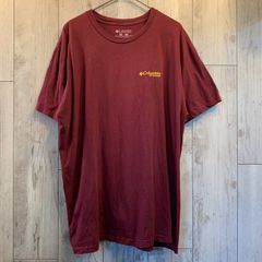 Columbia Tシャツ ビッグプリント パープル【メンズXL】