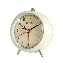 ダルトン(Dulton) アラームクロック アイボリー 目覚まし時計 100-053Q/IV