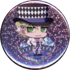 【中古】バッジ・ピンズ シーザー・A・ツェペリ ホロ缶バッジ 「ジョジョの奇妙な冒険 JOJO WORLD2」 ミニゲーム 血の儀式～石仮面に選ばれし者～/オーマイガッ! キッスのシールゲーム B賞