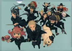 【中古】クリアファイル 集合 描きおろしキービジュアルA4クリアファイル 「SPY×FAMILY展」