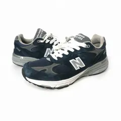 ニューバランス NEW BALANCE アメリカ製 USA製 993 スニーカー US9.5 27.5㎝ ネイビー MR993NV
