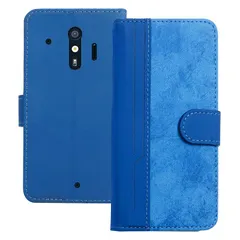 TEDTIKJT らくらくスマートフォン F-42A ケース 手帳型 らくらくスマートフォン me F-01L 携帯カバー 全面保護 高級PUレザーとデニムの組み合わせデザイン f42a f01l 手帳型 カード収納ポケット 横置きスタンド機能 らくらくス 0