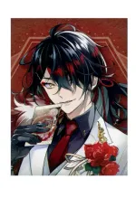 【中古】キャラカード ヴォックス・アクマ(複製サイン入り) 「バーチャルYouTuber にじさんじ NIJISANJI EN ランダムチェキ風カード」 Luxiem 1st Anniversary Goods