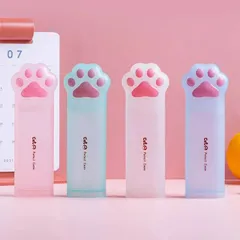 【ネコ】肉球　ペンケース　筆箱　雑貨　ねこ　小物入れ　ペンポーチ　肉球