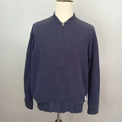 Paul Smith ポールスミス　ジップアップ　ブルゾン　カーディガン　スウェット　ネイビー　サイズL　裏起毛