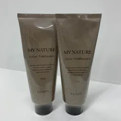 【新品未使用】マイナチュレ　カラートリートメント（白髪用）ブラウン　4本セット 新品2+1 3本セットマイナチュレ カラートリートメント ブラウン