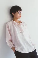cream cheese　フォグリネンワーク　リネンブラウス　新品未使用 cream cheese フォグリネンワーク リネンブラウス 新品未使用