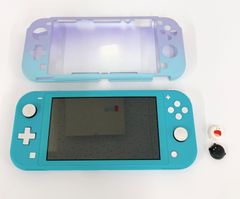 ？ Nintendo Switch Lite グリーン ターコイズ ニンテンドースイッチ 任天堂 本体 カバー ケース セット 【ゲーム】