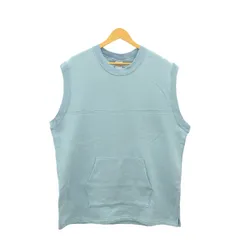 【美品】  CHAMPION / チャンピオン | SLEEVELESS SWEATSHIRT スリーブレス スウェットシャツ | XL | ペールブルー | メンズ