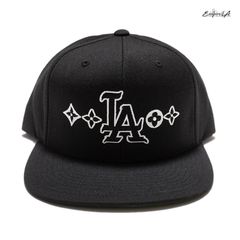 【Los Angeles】EMPIRE LA SNAPBACK CAP【BLACK】 (通販 キャップ 帽子 スナップバック ベースボールキャップ ロゴ LA)