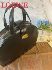 【68】LOEWE ロエベ トートバッグ ハンドバッグ ブラック 黒
