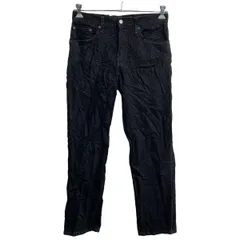 Levi's デニムパンツ W34 リーバイス スリムフィット ブラック コットン メキシコ製 古着卸 アメリカ仕入 2403-302