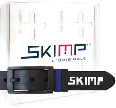 SKIMP シリコンラバーベルト メンズ レディース ゴム ゴルフ スノボ 防水  長さ約135cm 幅約3.4cm スキンプ【黒 ブラック】