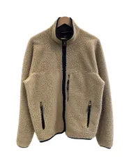 パタゴニア PATAGONIA 90s 90's 98年製 USA製 レトロカーディガン ナチュラルベージュ フリースジャケット  23023 FA98  ジャケット ベージュ Mサイズ 101MT-5021