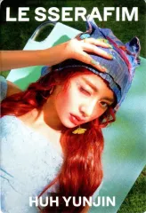 【中古】食玩 ステッカー・シール ホ・ユンジン(カラフル) ノーマルシール 「LE SSERAFIM ’CRAZY’ ツインウエハース」