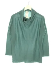 アルマーニ コレツィオーニ ARMANI COLLEZIONI ニット ハイネック カシミヤ グリーン系 緑 トップス セーターのサムネイル
