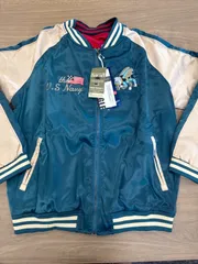 STRUGGLEFAMILY刺繍リバーシブルスカジャン L STRUGGLEFAMILY刺繍リバーシブルスカジャン L