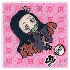 【中古】雑貨 竈門禰豆子(中央) コラボシート 「無添くら寿司×鬼滅の刃」 コラボメニュー注文特典