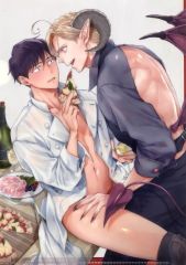 [중고] 클리어 파일 사토미치 일러스트 A4 클리어 파일 [마지널 코믹스 6주년 기념 페어 at 만화전 만화 가챠] C-2상