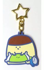 [중고] 열쇠 고리 푸딩 씨 별 고무 매력 [이치 반 쿠지 문구와 함께 ~ 마이니치 루틴 ~] F ​​상